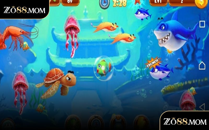 Tựa game bắn cá Zo88 có tính năng auto bắn cá không